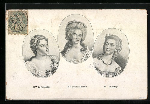 Cpa mme parabère - mme,