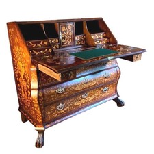 Commode scriban hollandaise du XVIIIe siècle 18th scriban chest of drawers