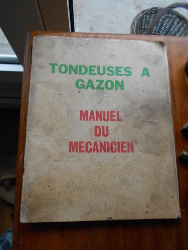 Mécanique tondeuse a - tondeuse,