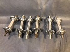 Lot de 6 anciens axes de roue de vélo vintage New Star, Atom - moyeu de roue