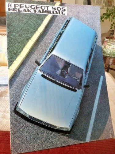 Peugeot 505 break - peugeot, familiale