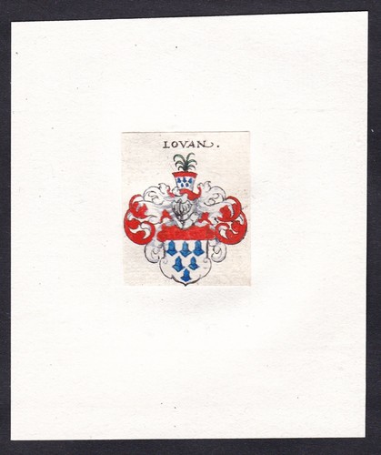 Lovan wappen blason écusson - lovan,