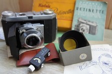 Lot complet Kodak Retinette Angénieux et plein d'accessoires rares.