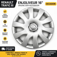 Enjoliveur renault trafic - enjoliveur,