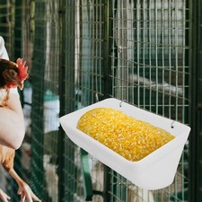  Auge Plastique Mangeoire À Oiseaux En Pigeon Alimentant Le Creux