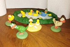  5 figurines Animaux Animal Collection: Animaux de la ferme Atlas FAMILLE CANARD