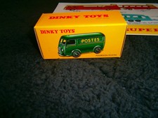DINKY TOYS  BOITE VIDE FOURGON POSTAL VERTNO 25BV