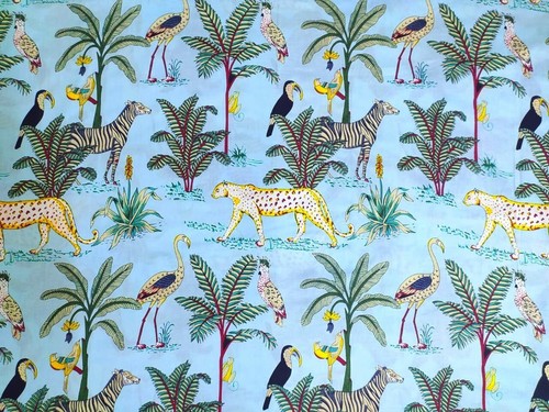 Tissu indien imprimé