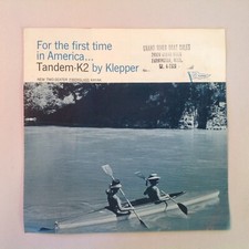 Vintage 1967 Tandem K-2 Kayak