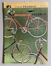 BROCHURE dépliante CYCLES PEUGEOT / bicyclettes + tarifs 1973