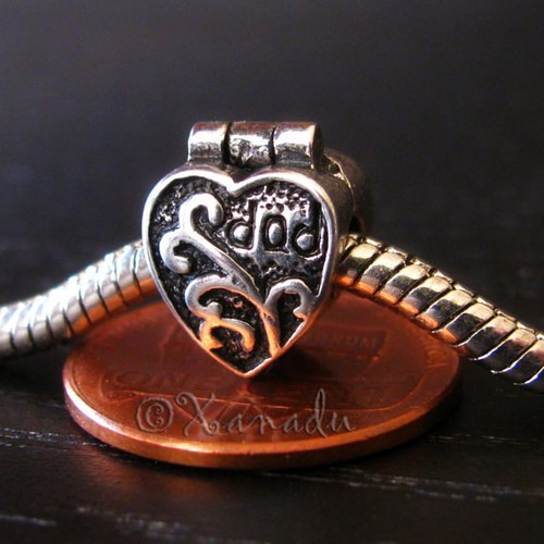 Dad heart click and lock - dad,