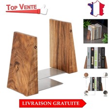 Serre-Livre Luxueux en Bois