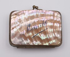 PORTE MONNAIE ANCIEN EN NACRE