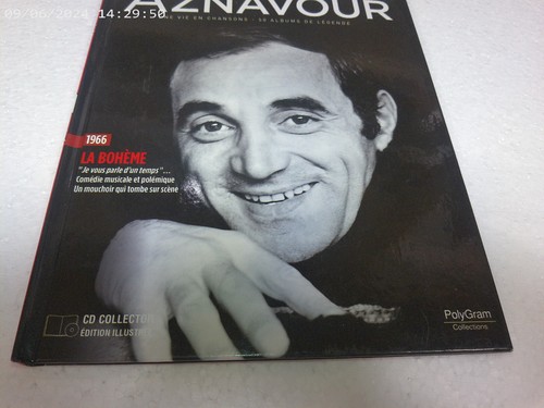 Livre charles aznavour - cd, +