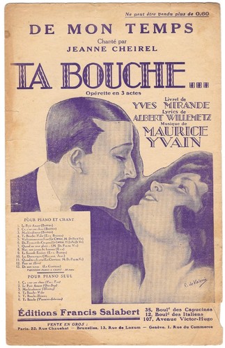 Mon temps opérette - de,