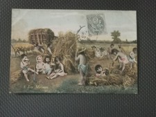 CPA La Moisson - enfants