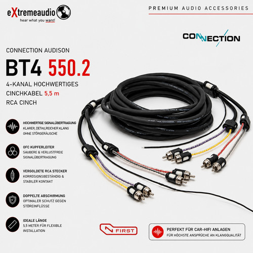 Connection audison bt4 550 - audison, 550.2