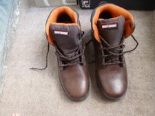 BOOTS  camel à lacets bicolores taille 45