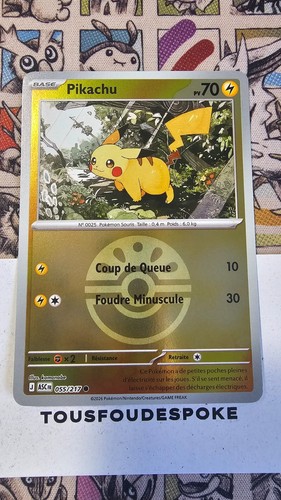 Pikachu 055 217 neuf - 055/217,