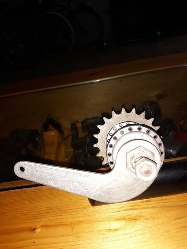 Antique bicycle bendix rear - antique,