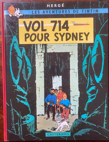 Tintin vol 714 - vol, sydney
