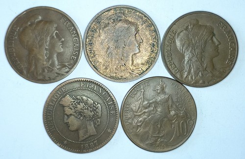 Lot pièces centimes - lot,