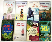 8 romans de Agnès Ledig roman LIVRE poche lot