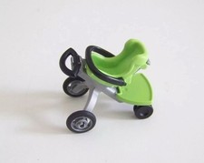 PLAYMOBIL ENFANTS - Poussette Vert & Gris avec Maxi Cosi 5491