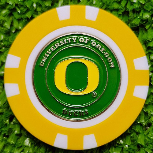 Oregon ducks golf ball - ducks, marker