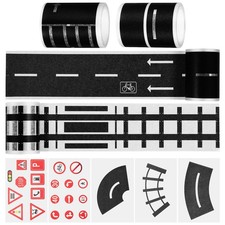 1 ensemble d'autocollants routiers de la route