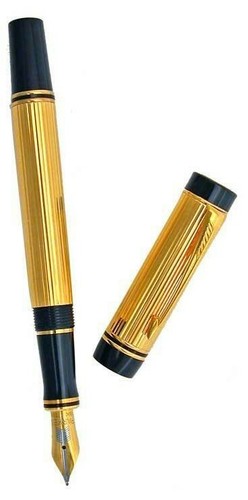 Parker duofold gold fountain - duofold,