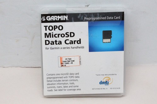 Garmin topo microsd - topo, data