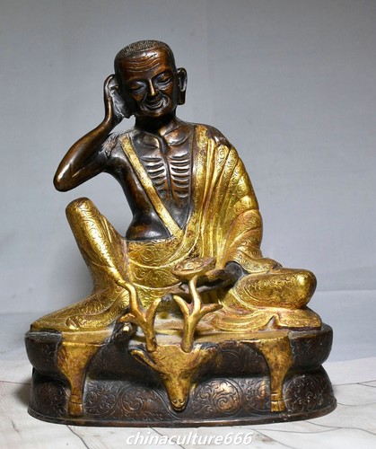 Old tibet buddhism bronze - tibet,