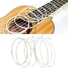 Jeu de 6 Cordes guitare classique lot set en nylon argent livraison express