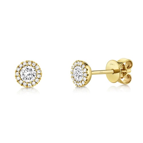 14k jaune boucles oreilles - 14k,