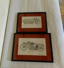 Croquis au crayon encadré de