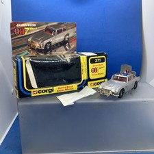 Corgi Toys 271 – Aston Martin James Bond 007 – DB5 argent – Model Éjectable 