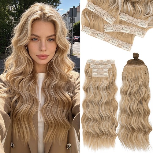 4pieces invisible clip hair - invisible,