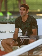 Shirt training tennis Nike Roger Federer RF, Indian Wells/Miami 2017,Size L 🏆