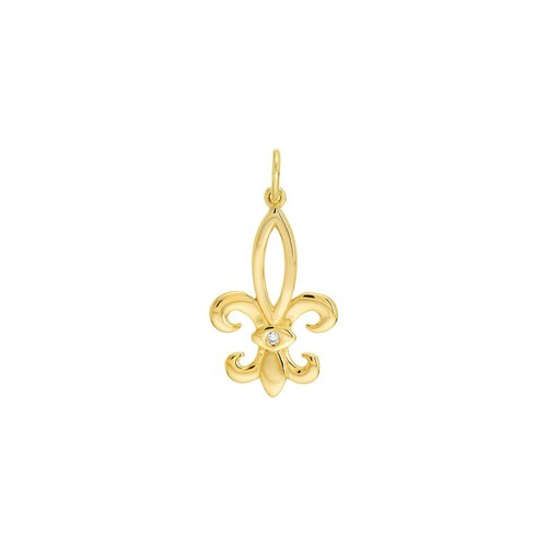 Pendentif charm fleur - pendentif, de