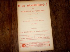 il a stabilisé ! ou honneur