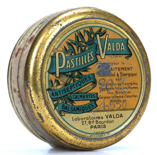 Ancienne boîte pastilles - ancienne,