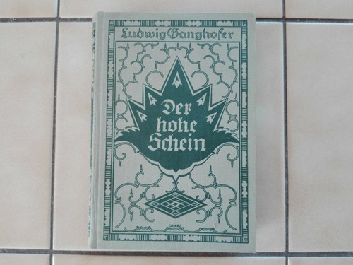 Ludwig ganghofer der high - ganghofer, |