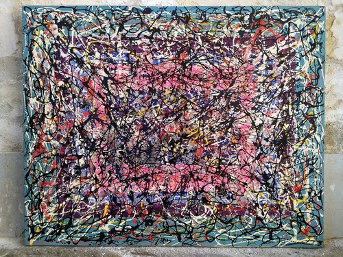 Grande peinture originale - grande,
