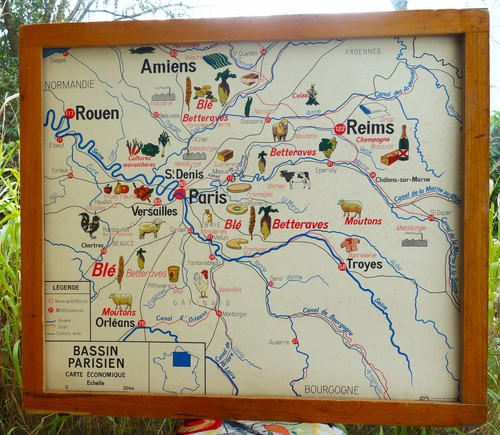 Ancienne carte géographie mdi - ancienne,