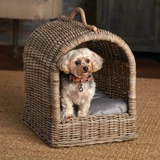 Cozy Dove Gray Canopy Bed For
