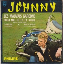 JOHNNY HALLYDAY LES MAUVAIS GARCONS FRENCH ORIG EP JOEY AND THE SHOWMEN