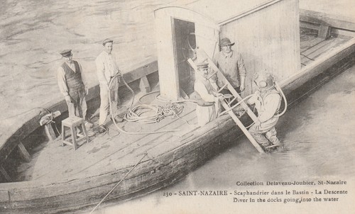 Saint nazaire scaphandrier - saint-nazaire,,