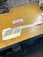 1 autocollant gauche réservoir 350 600 SL R V ducati 066183234 pantah