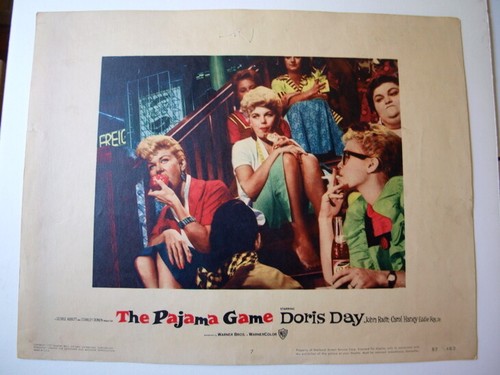 Pajama game lobby - card, 1957